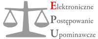 logo EPU-Elektroniczne postępowanie upominawcze